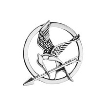 헝거 게임 Mockingbird 레트로 펑크 브로치 합금 보석 배지 가장 친한 친구 선물 브로치 도매