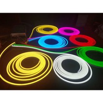 led 플렉시블 논네온, 빨강 led 플렉시블 논네온/5M