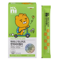 마이니 일동제약 지니키즈 면역 비타젤리 15p, 225g, 3개