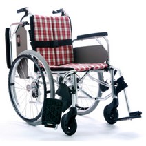 (대여) 노인 접이식 수동휠체어 병원휠체어 MIRAGE 7(22D)-B 복지용구, 3개월