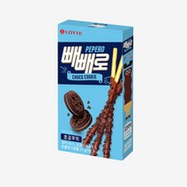 칠성 사무실간식 탕비실간식 롯데 초코쿠키 빼빼로 한박스 과자세트 간식추천 37G 40개, 21세트