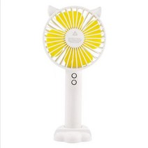 타프팬 천장실링팬 실링펜 캠핑 씰링팬 천장형선풍기 거실 휴대용 인공 호흡기 USB 팬 귀여운 고양이 데스, 01 WHITE