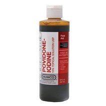 Humco 포비돈 요오드 10프로 용액 473ml / Humco Povidone Iodine 10% Topical Solution First Aid 16 oz