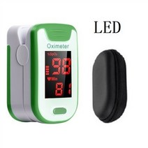 심박계 심박수 측정기 운동 손가락 맥박 산소 농도계 심장 박동 LED, 06 230A gren  case