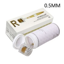 반달마켓 마이크로니들 DR 더마 롤러 티타늄 마이크로 니들 0.3mm 더마롤러 메조롤러 페이셜 바디 트리트먼, 04 0.5mm