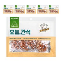 로얄펫라이프 오늘간식 300g X 6팩, 치킨대구큐브 300g