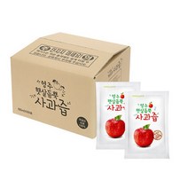 영주 햇살듬뿍 사과즙 100ml 100포
