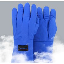 액체 질소 장갑 실험실 LNG 저온 특수 드라이아이스, L 48cm 플러스 고무 내한성이 뛰어난 장갑