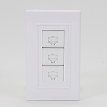 전화통신(플러스)1개용 일신전기8P+8P+8P, 단품