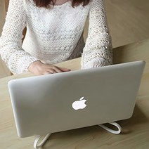 접이식 노트북스탠드 맥북거치대 받침대 독서대 쿨러, 로즈