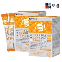 보령 프리바이오틱스 프로바이오틱스 다이어트 모유 유산균 2박스 (2개월분), 단품, 단품