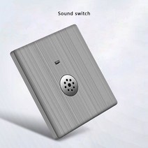 스위치프로콘 닌텐도 호환 SANDIY Wall Switch Eu Us Standard 1/2/3/4 Gang 1/2 Way Grey Wiredrawing 15a, 13 Speed switches