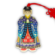 한국민예사 전통 금장 금속 책갈피 북마크 Korean bookmark 74종, 02 왕즉위