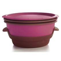 Tupperware 새로운 로열 자수정 퍼플 스마트 스팀기 - 전자레인지 사용 가능