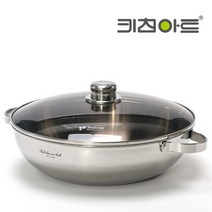 키친아트 국산 스텐 통5중 인덕션 전골냄비 궁중전골, 02.프리미엄 통5중 전골냄비 30cm, 1개
