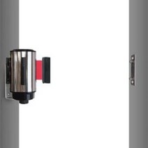 국산 벽걸이형 3M 5cm 벨트차단봉 안전차단봉 차단벨트 바리케이트 (TBW-153), 흑색