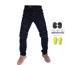 남성용 모토 장비 판탈롱 모토크로스 벨트 보호 운전 면허증 테스트, 14 A basic black_02 M