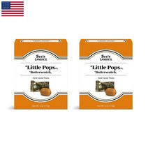미국 sees candies 씨즈캔디 리틀팝 버터 스카치 캔디 사탕 113g 2팩, 2개