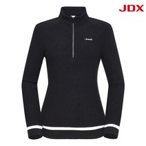 제이디엑스 여성골프웨어 이월 초특가! 원단짱짱 겨울 기모 티셔츠 X1SWTLW72 BK
