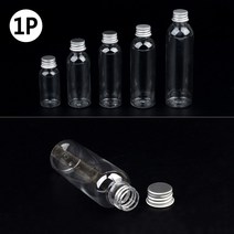 소형 액체 용기 투명 공병 패트병 5종 페트병용기 수납케이스 PET용기, 1개, 35ml