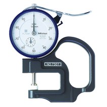 미쓰도요 다이얼 두께 게이지 7315 0~10mm 0.01mm, 1개