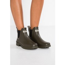 Barbour 바버 윌튼 장화 올리브 레인부츠
