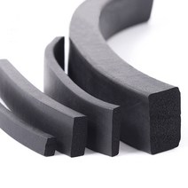 가스켓블랙 EPDM 고무 폼 씰링 스트립 사각 스폰지 개스킷 캐비닛 도어 씰용 3x3mm 4x4 8x8 10x10 12, 10 5x8mm_02 2 Meters