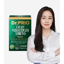 [닥터프리오] 더다른 식물성 알티지 오메가3 1개월분 60캡슐, 오메가3 12개월분