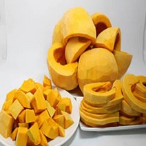 손질 단호박 2kg (냉동 x), 슬라이스형