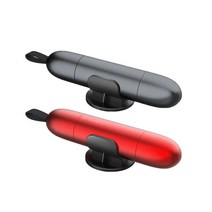 브라더피 2in1 원터치 탈출망치 차량용 안전망치 비상망치 벨트칼 1개, 블랙