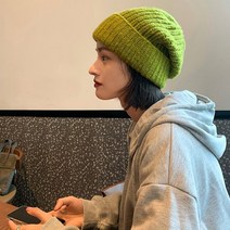 가을 겨울 시즌에 어울리는 여성 패션 니트 모자 93