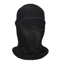 통기성 발라클라바 오토바이 풀 페이스 마스크 모터바이크 사이클링 모토크로스 헬멧 후드 라이딩 넥, 01 black