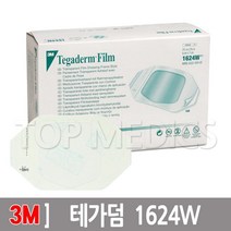 3M 테가덤 1624W 6cm x 7cm 5장 드레싱 방수밴드, 1개