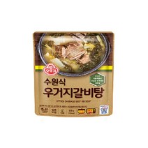 (무)오뚜기 수원식 우거지갈비탕 500gX10개, 10개, 500g