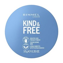 Rimmel 림멜 카인드 앤 프리 140 라이트 프레스드 파우더 10g Kind & Free Pressed Powder, 1개, 상풍설명참조