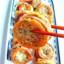 냄새없는 속초 중앙 시장 수제 오징어 아바이 순대 슬라이스 세트, 오징어순대 슬라이스 500g, 3팩
