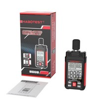 소음 측정기 건설 현장 아파트 디지털 사운드 레벨 미터 테스터 감지기 모니터 오디오 측정 악기, 1pcs