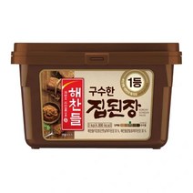 해찬들 구수한집된장 대용량 엄마손맛 3kg, 1개