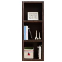 3단 오픈 도어형 이케아 틈새책장 책꽂이 거실 원룸 아이방 서재 정리수납장 다용도진열대, G3115, 메이플