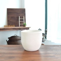 GO2shop GO2shop_ 오각화분 사각화분 예쁜화분 심플한화분 선물용화분 분재화분, ★선택* 이탈리아 토분.비안코 화이트 CM12 12x1, ★선택* 물구멍 타공요청(o)