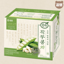 샘표 순작 유기농작두콩차 0.8g X 40개입 국산 티백차, 순작 작두콩차 티백차 40T