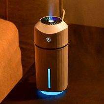 제이와이홀딩스 LED 무드등 미니 차량용 탁상용 가습기, 필터만12개