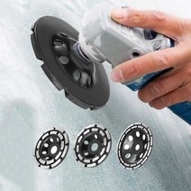 콘크리트 연마 평탄 작업 그라인딩 컵 디스크 연마기, 대형, 1개