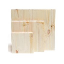 아이베란다 목재자투리모음 소품제작용 스트링아트재료, 9.레드파인집성 24T 250x250(1개)