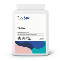 영국산 트루 비오틴 수용성비타민 10000 (고강도 120정), 10000g, 1팩