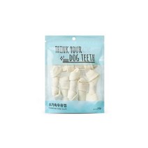 더주스 강아지 소가죽 우유껌 6p