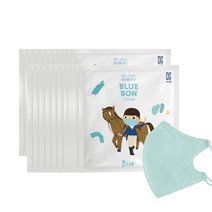 블루인더스 블루본 아이노우 컬러 소형 마스크 20매