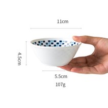 명품그릇세트 신혼 혼수 도자기 6인 4인 수입 Tableware Japanese and Wind Dish Set Hand-painted Home Mu, 01 4.3 inches
