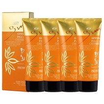 4개)백옥생 려희애 썬크림60ml SPF50+PA+++, 4개, 60ml