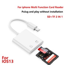 리더기 ixur c57 for iphone 멀티 카드 sd tf 메모리 카드 용 번개의